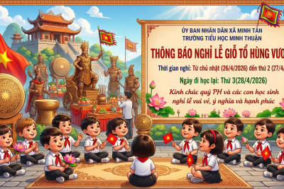 THÔNG BÁO LỊCH NGHỈ LỄ GIỖ TỔ HÙNG VƯƠNG (10/3 ÂM LỊCH) 🌟🌟