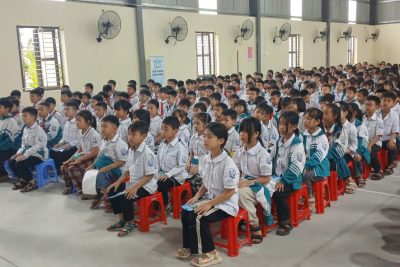 SÔI ĐỘNG CHƯƠNG TRÌNH “ĐIỆN ẢNH TRONG MẮT TRẺ THƠ – CÙNG KUN BẢO VỆ MUÔN LOÀI” TẠI TRƯỜNG TIỂU HỌC MINH THUẬN