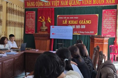 SINH HOẠT CHUYÊN MÔN – LỒNG GHÉP GIÁO DỤC QUỐC PHÒNG, AN NINH NĂM 2025 – 2026