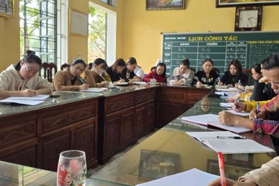 TRƯỜNG TIỂU HỌC MINH THUẬN TỔ CHỨC TẬP HUẤN PHÁT TRIỂN NĂNG LỰC SỐ CHO HỌC SINH TIỂU HỌC VÀ TRIỂN KHAI CÔNG TÁC THÁNG 11