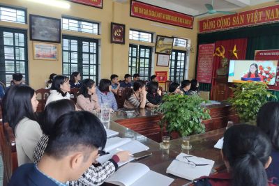 ​ SINH HOẠT CHUYÊN MÔN CỤM CHUYÊN MÔN SỐ 2 – CẤP TIỂU HỌC